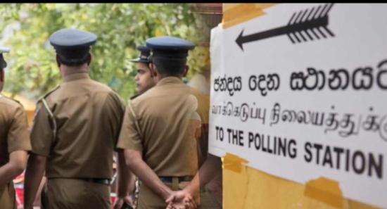 ඡන්ද විමසීමේ ආරක්ෂාවට පොලීසියෙන් 65,000ක්.